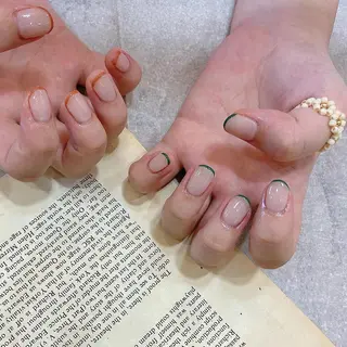 ネイル 𝕄𝕚𝕪𝕦🤍 自由が丘⌇パラジェルのネイルデザイン