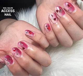 ネイル access nailのネイルデザイン