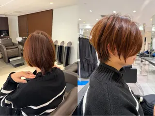ショート 髙山 莉愛のヘアスタイル