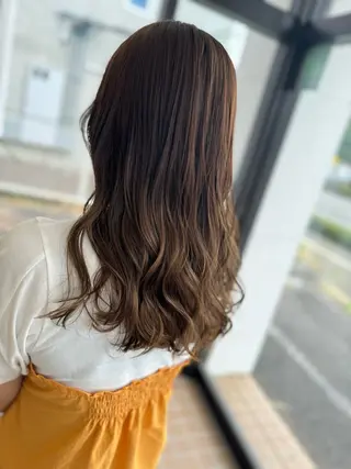 ロング 🇰🇷韓国風顔周り NANAMI🇰🇷のヘアスタイル