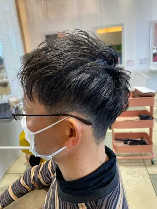 パーマ メンズ 💈豊橋メンズ専門 NO.1刑部七海💈のヘアスタイル