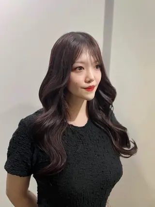 ロング 韓国ヘア🇰🇷/ みう/미우 ☪︎のヘアスタイル