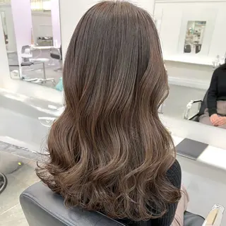 ロング カラー ParveMix￤ 大賀さつき🍨🤍のヘアスタイル