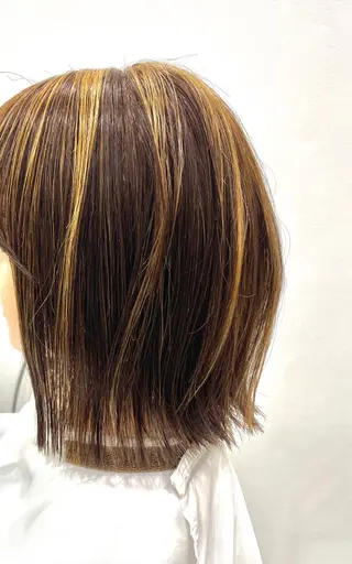 ショート カラー ヘアアレンジ 💝似合わせカット& カラーＵｒｕｎａ💝のヘアスタイル