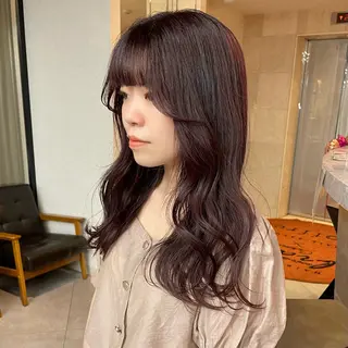 ロング カラー 透明感/ベージュ/ 艶髪/ボブ🫧門脇由のヘアスタイル