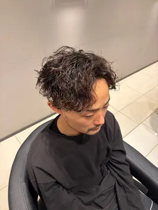 パーマ メンズ 関内/メンズパーマ/ 男性専門/菊池蒼大のヘアスタイル