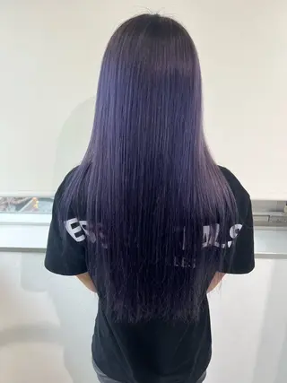 ロング 岩口 智洋のヘアスタイル