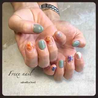 ネイル Freex nail所属・freex nail /ニュアンス/個性派のネイルデザイン