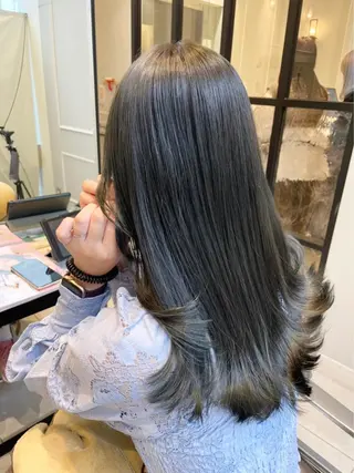 ロング あいこ/ハンサム ショート/銀座🌷のヘアスタイル