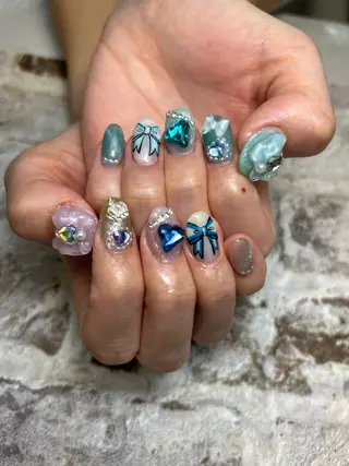 ネイル ネイルサロンmuumii所属・東十条muumii ネイルまつ毛のネイルデザイン