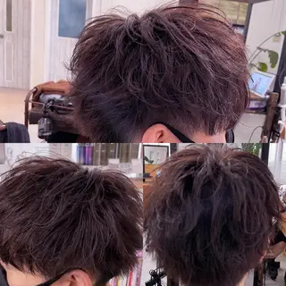 カラー メンズ かんばら りょーいのヘアスタイル