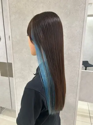 ロング カラー 〖 韓国hair 〗 室岡　咲希のヘアスタイル