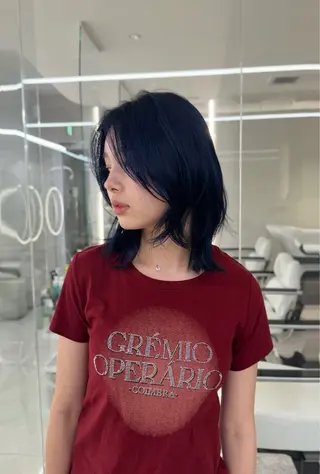 カラー ANN GAGAのヘアスタイル