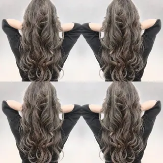 ロング カラー Hair make VERDA所属・富永 憲一郎のヘアスタイル