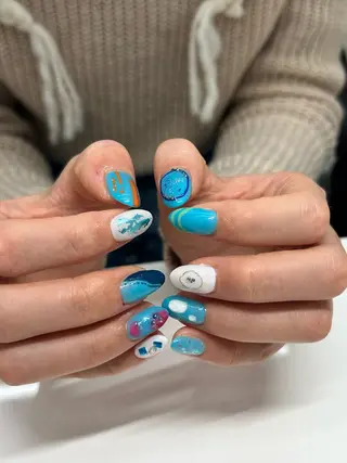 ネイル プライベートネイルサロンone nail所属・one nail 【推し/概念ネイル】のネイルデザイン