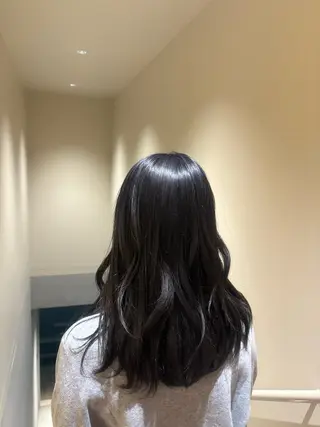 セミロング 北尾 斗唯のヘアスタイル