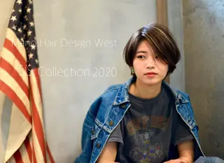 ショート カラー 竹嶌 健吾のヘアスタイル