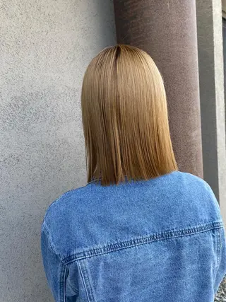 ロング 🩵縮毛矯正・ボブ 岩原朋也🩵のヘアスタイル