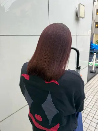 ミディアム カラー 似合わせヘア🫶🏻 つきいてるみのヘアスタイル