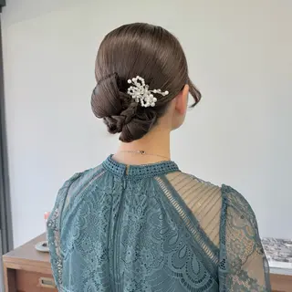 セミロング 仲村安葉/暖色 カラー/レイヤーのヘアスタイル