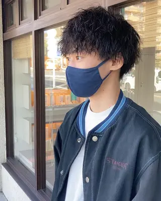 ショート メンズ 永井 大希のヘアスタイル