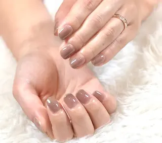 ネイル 深爪矯正・自爪育成 ネイルサロンアモここのネイルデザイン