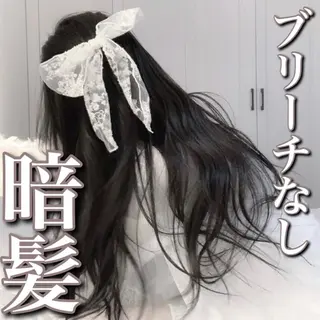 カラー 透け上品ハイトーン 職人ゆうと🤍のヘアスタイル