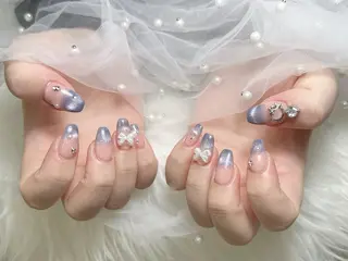 ネイル 【Eclat ｴｸﾗ】nail＆beauty所属・Eclat〔ｴｸﾗ〕 MOEKA𝜗𝜚*のネイルデザイン