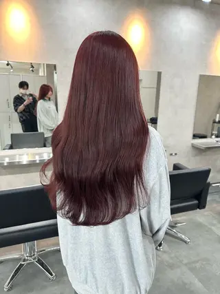 ロング カラー ヘアアレンジ JILL by charme所属・小山/透明感カラー/ レイヤー/中茎涼太のヘアスタイル