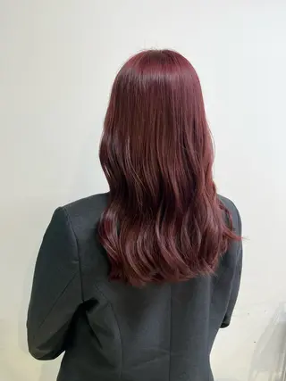 ロング カラー 🩷モテ髪＆透明感 🩷ミルクティー🩷のヘアスタイル