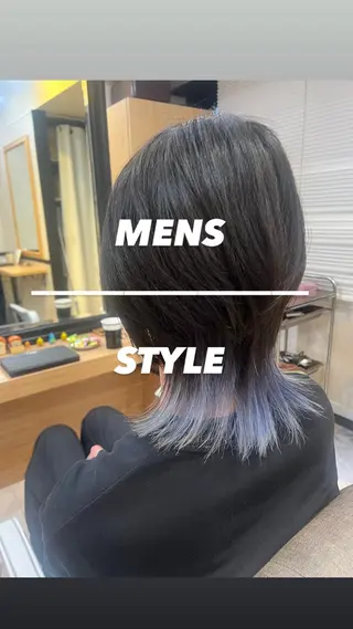 カラー メンズ 大人女性ぼかし メンズ強化🦙平作のヘアスタイル