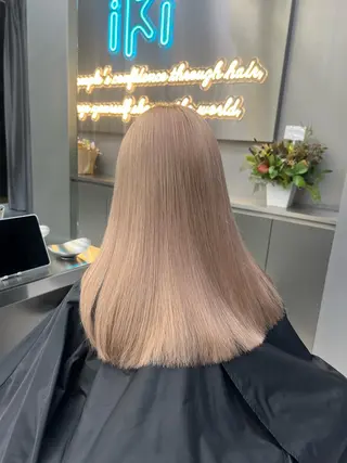 ロング アンナ🦋海外ヘア バレイヤージュのヘアスタイル