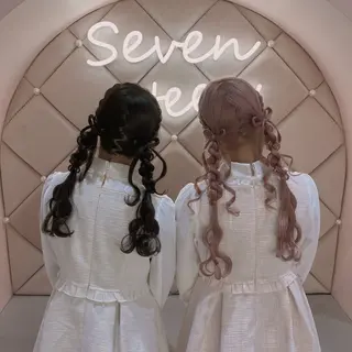 ロング ヘアアレンジ Seventeen 秋葉原　୨୧ あすかのヘアスタイル