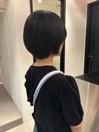 ショート riria/ボブ /ブラウンカラー🎀のヘアスタイル