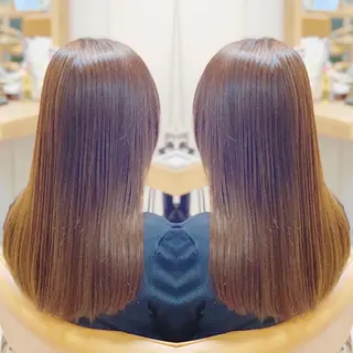 セミロング カラー 🦋韓国系指名No1 店長/圓山 祐也🦋のヘアスタイル