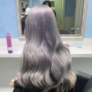 ロング カラー 💖ブリーチ/暖色 𝐘𝐮𝐢💖のヘアスタイル