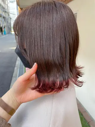カラー newi梅田🫧韓国 ヘア🫧sakiのヘアスタイル