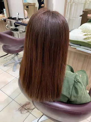 セミロング 韓国ヘア/レイヤー 🇰🇷/艶髪/長橋のヘアスタイル