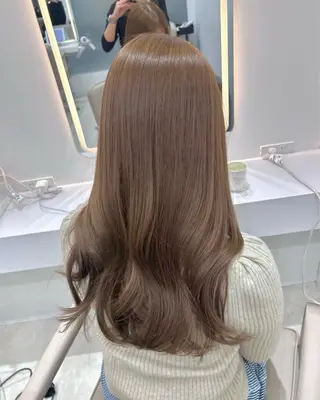 ロング カラー IVE所属・ダブルカラー髪質改善 /Annaのヘアスタイル