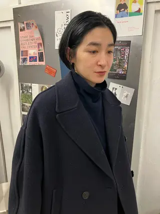 ショート 似合わせカットカラー 👩MINAのヘアスタイル