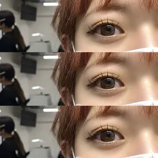 マツエク・マツパ 西山 夢月のヘアスタイル