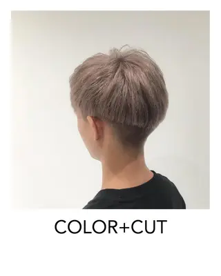 ショート カラー メンズ 特別モデル価格 タカシマイッセイのヘアスタイル