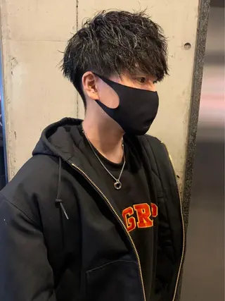 パーマ メンズ 新宿【メンズパーマ】 塩澤太一のヘアスタイル