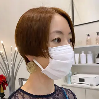 ショート カラー DEAN所属・KEIGO/パーマ ハイトーン/DEANのヘアスタイル