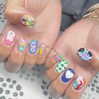 ネイル 加瀬 アンジェリーのネイルデザイン