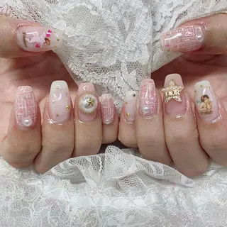 ネイル La neige* yuki 🥯🍑のネイルデザイン