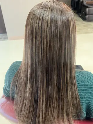 セミロング カラー KEN 🌟のヘアスタイル