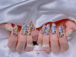 ネイル MxS Nail 【長さだし/フィルイン/マグネット/ワンホンネイル/韓国ネイル/パラジェル】所属・M×S Nail みなのネイルデザイン