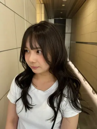 ロング カラー TERRACE 三宮店【テラス】所属・岸田 真由のヘアスタイル