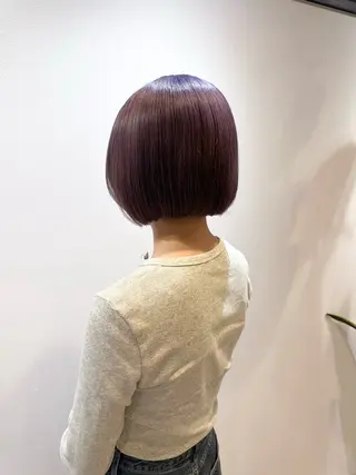 ショート カラー 山下恋佳/矢場町/ ブリーチ/ショートのヘアスタイル